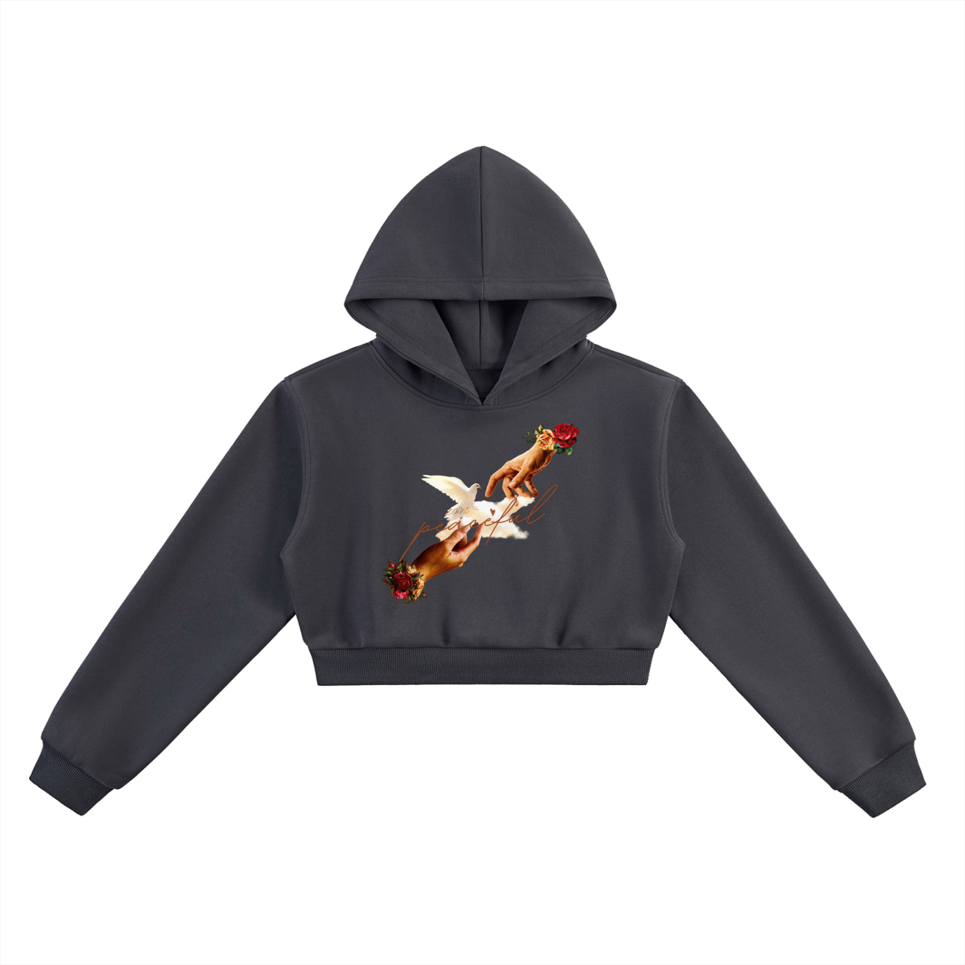 Essential Cropped Hoodie