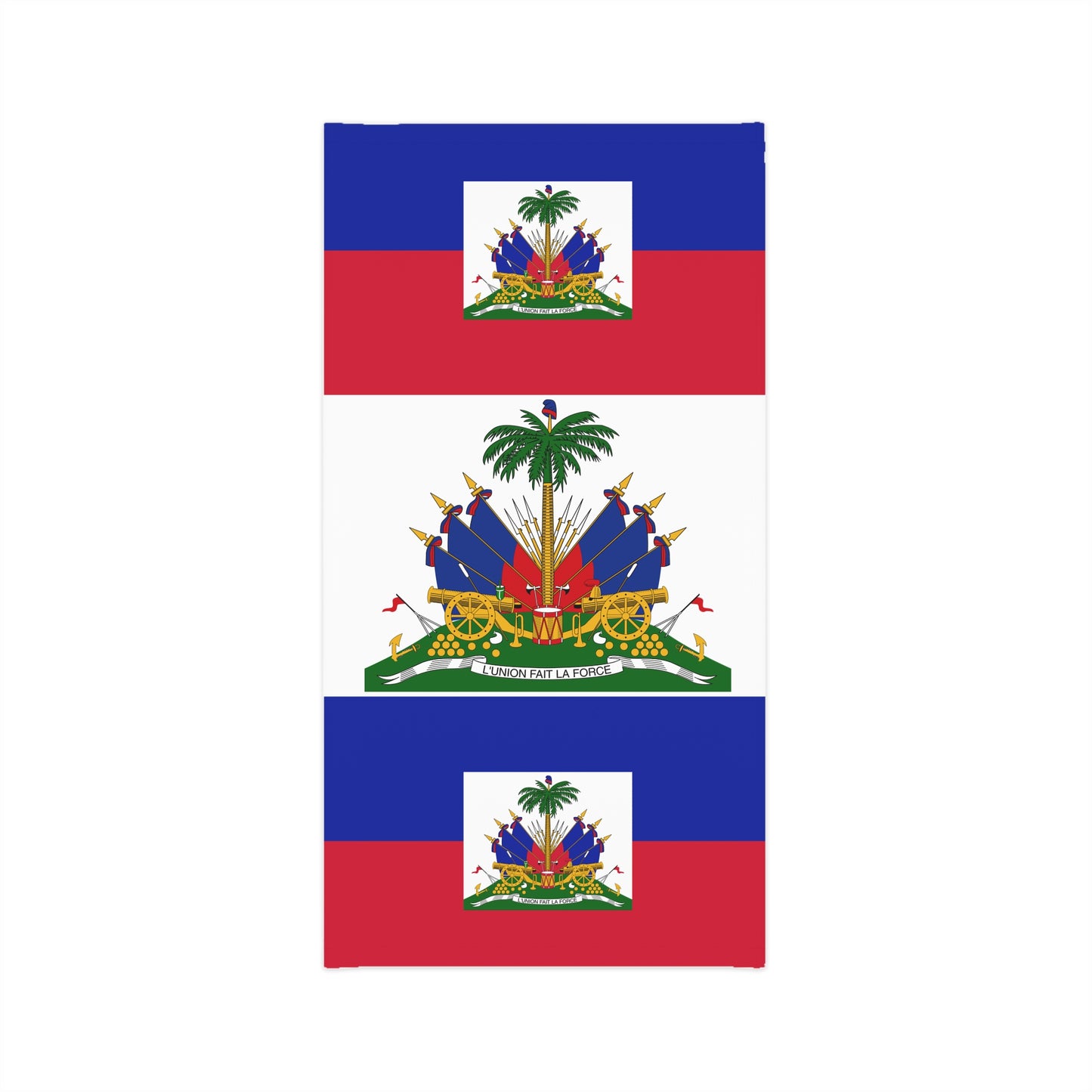 Haiti Flag Neck Gaiter – Lightweight Patriotic Face Scarf