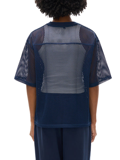 See-through Boxy Net T-Shirt