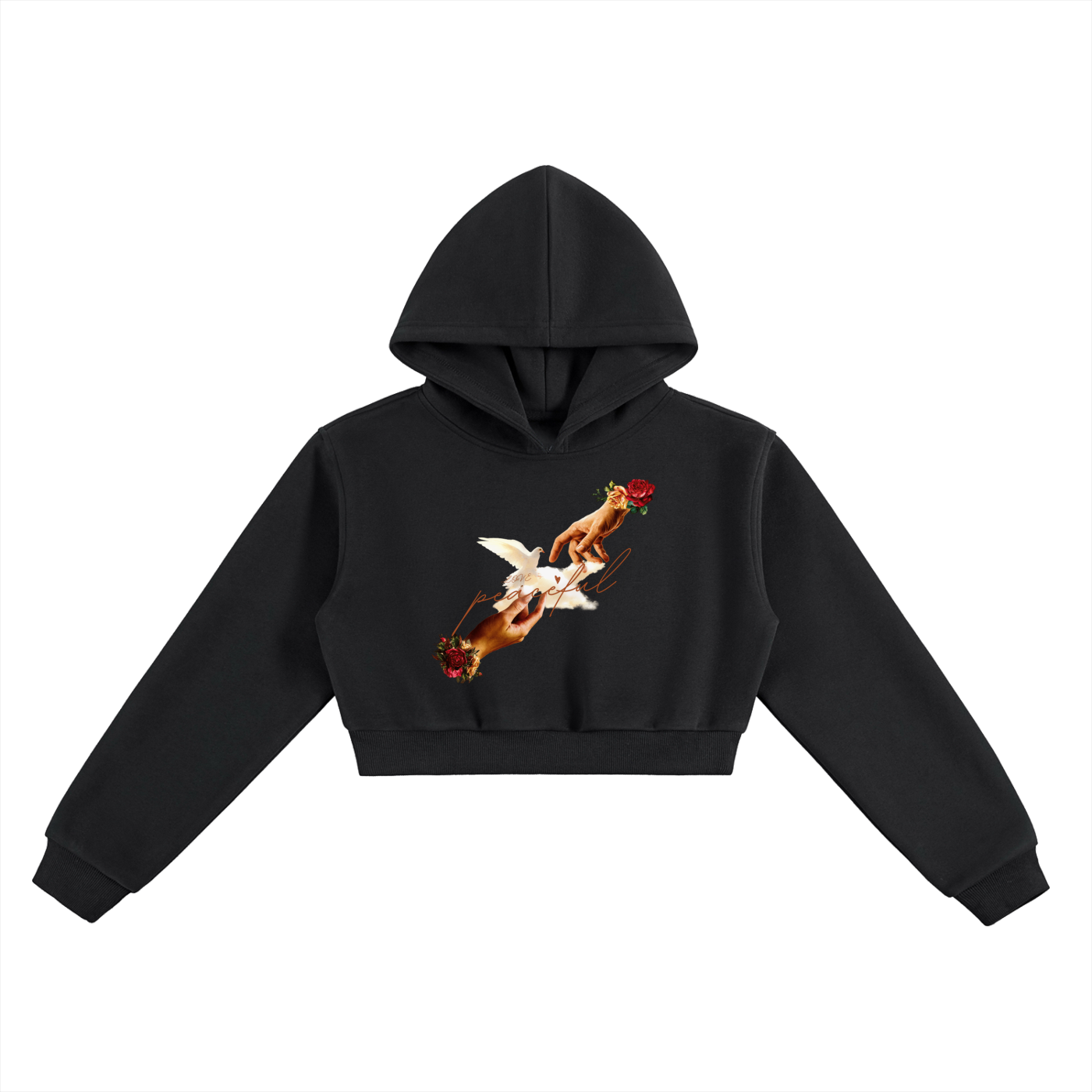 Essential Cropped Hoodie
